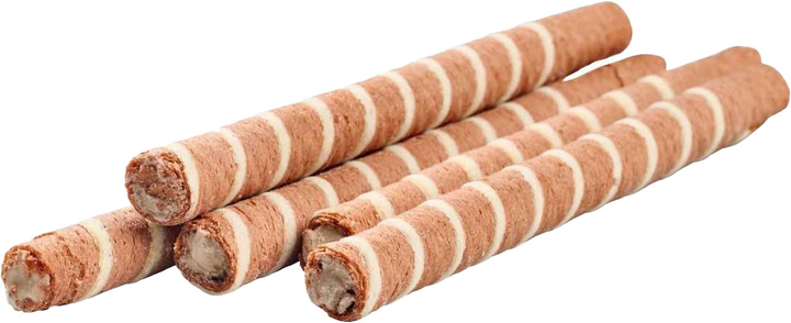 Вафельні трубочки з начинкою з ароматом лісового горіха 365г